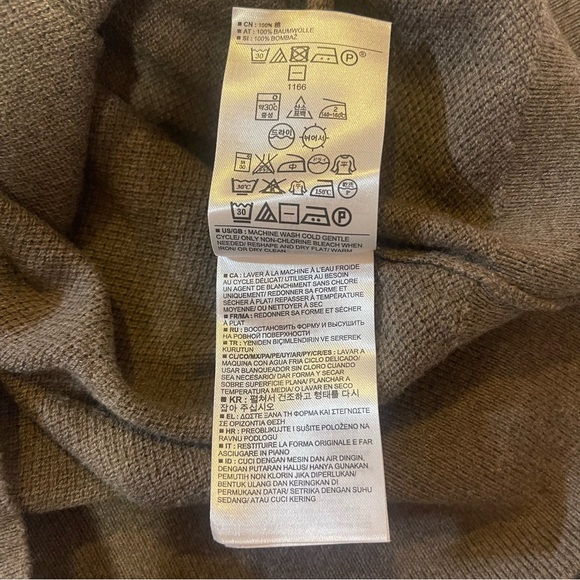 Banana Republic Pique Crew Sweater Long Sleeve Pullover Men’s Size XL - Picture 5 of 7